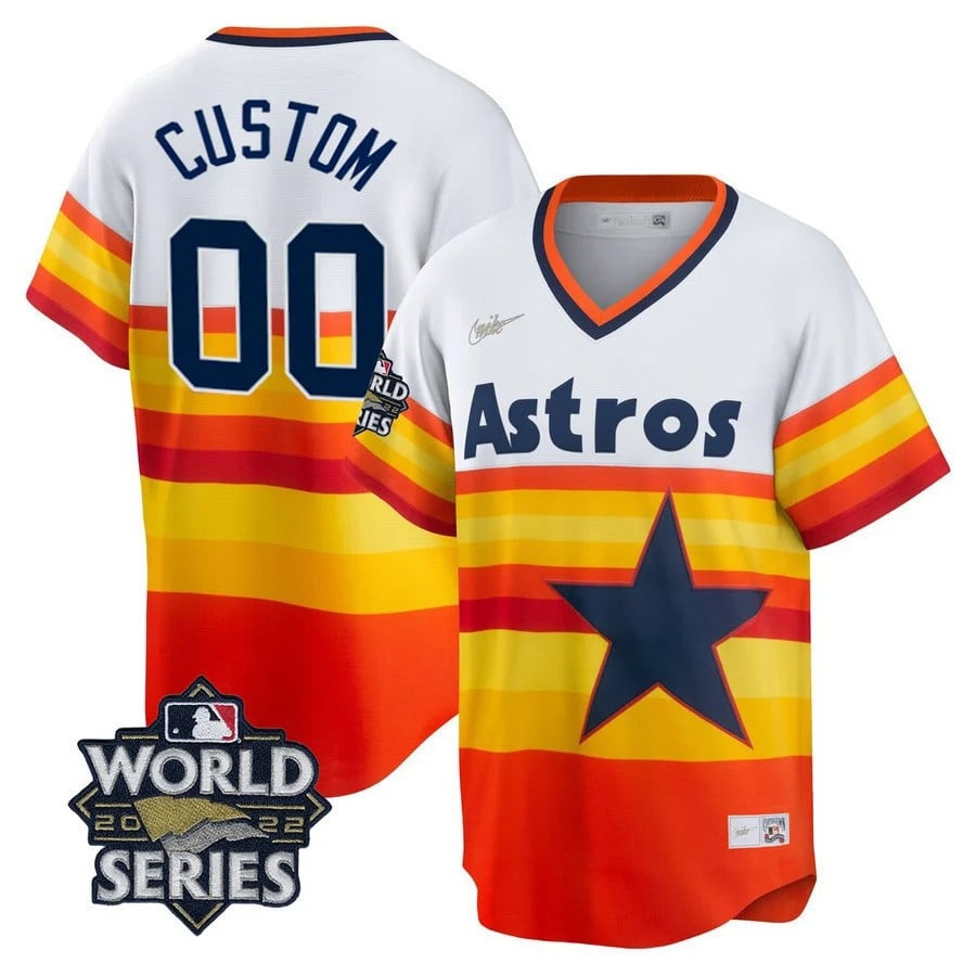 Jeremy Pena Houston Astros 2023 Gold Rush Oxy Jersey - All Stitched -  Nebgift