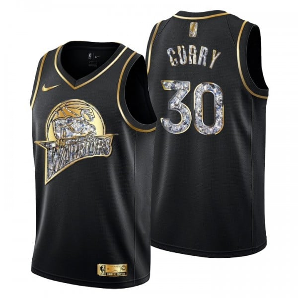 youth curry jersey black