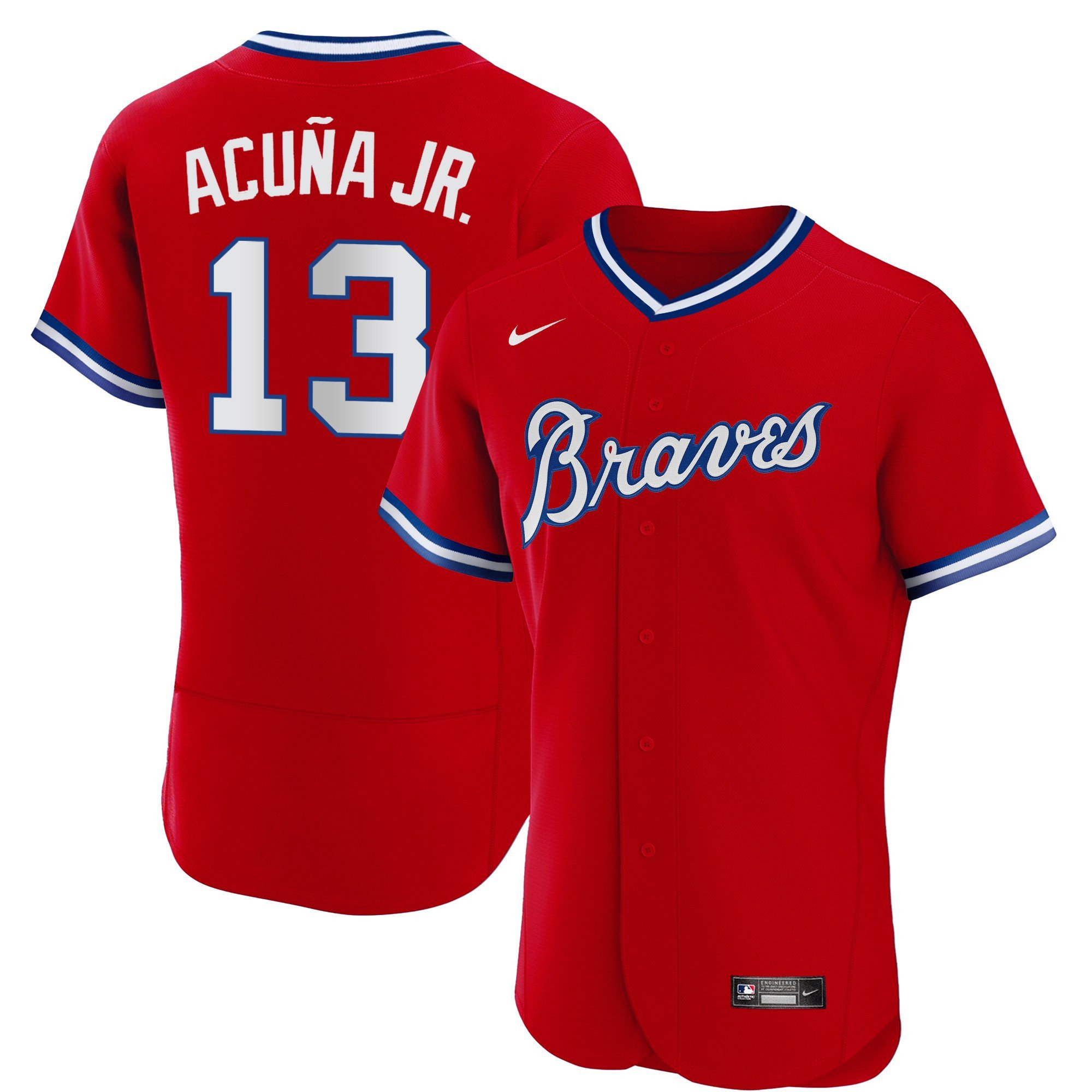 red braves jersey youth