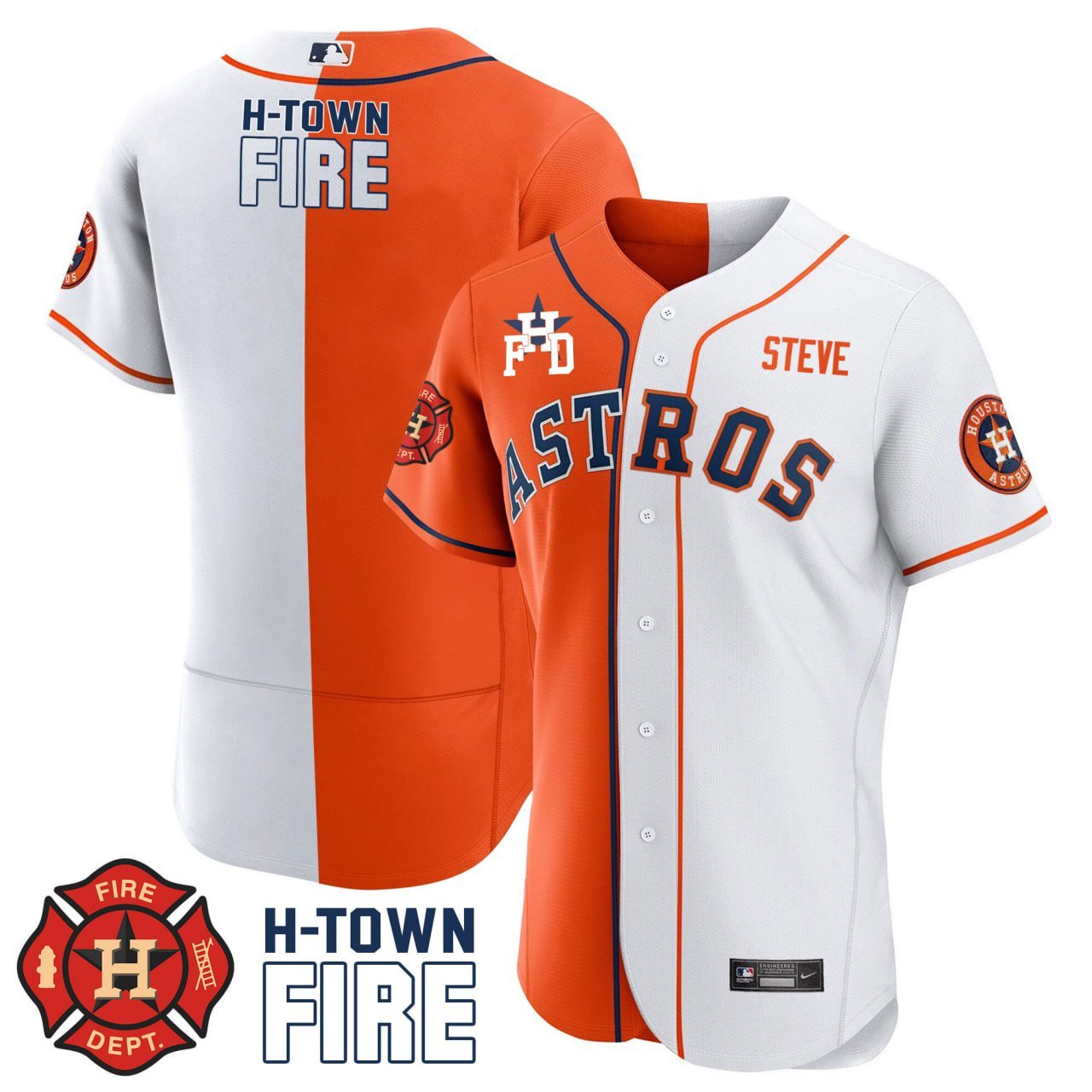 Men's Houston Los Astros Hispanic Heritage Champions Patch Jersey - All  Stitched - Nebgift