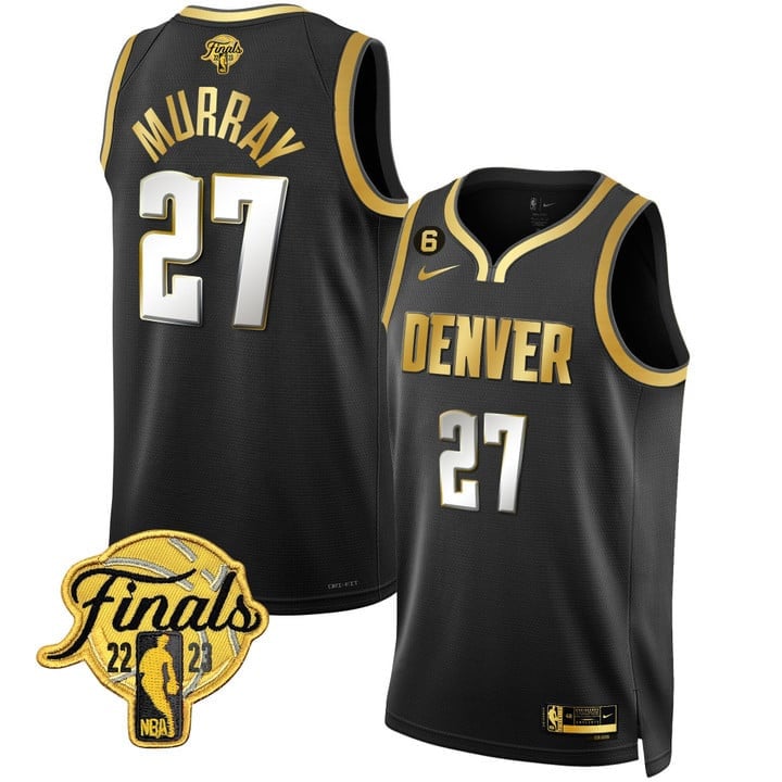 Jamal Murray Denver Nuggets 2023 NBA Finals Jersey – Jerseys and