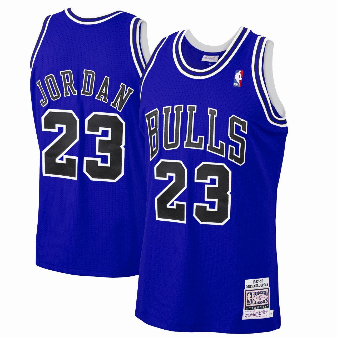 Chicago Bulls Jersey No 23 Black worn by Michael Jordan in The