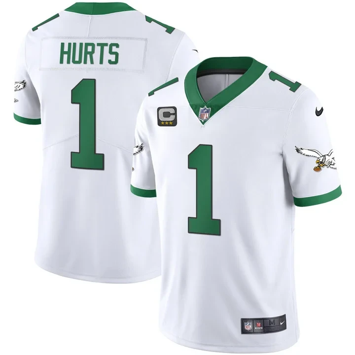 Jalen Hurts Philadelphia Eagles Kelly Green Jersey - All Stitched - Nebgift
