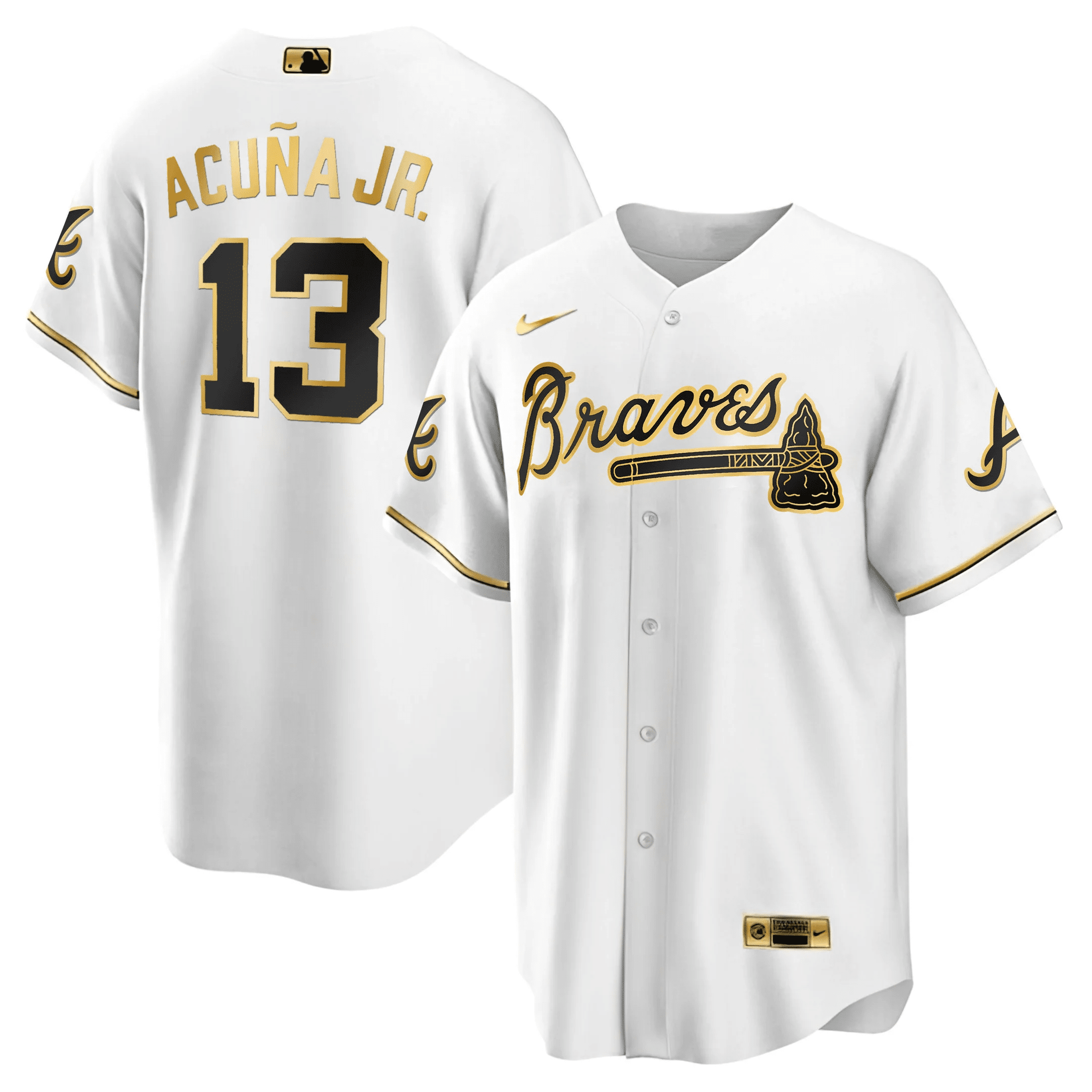 braves gold edition jersey