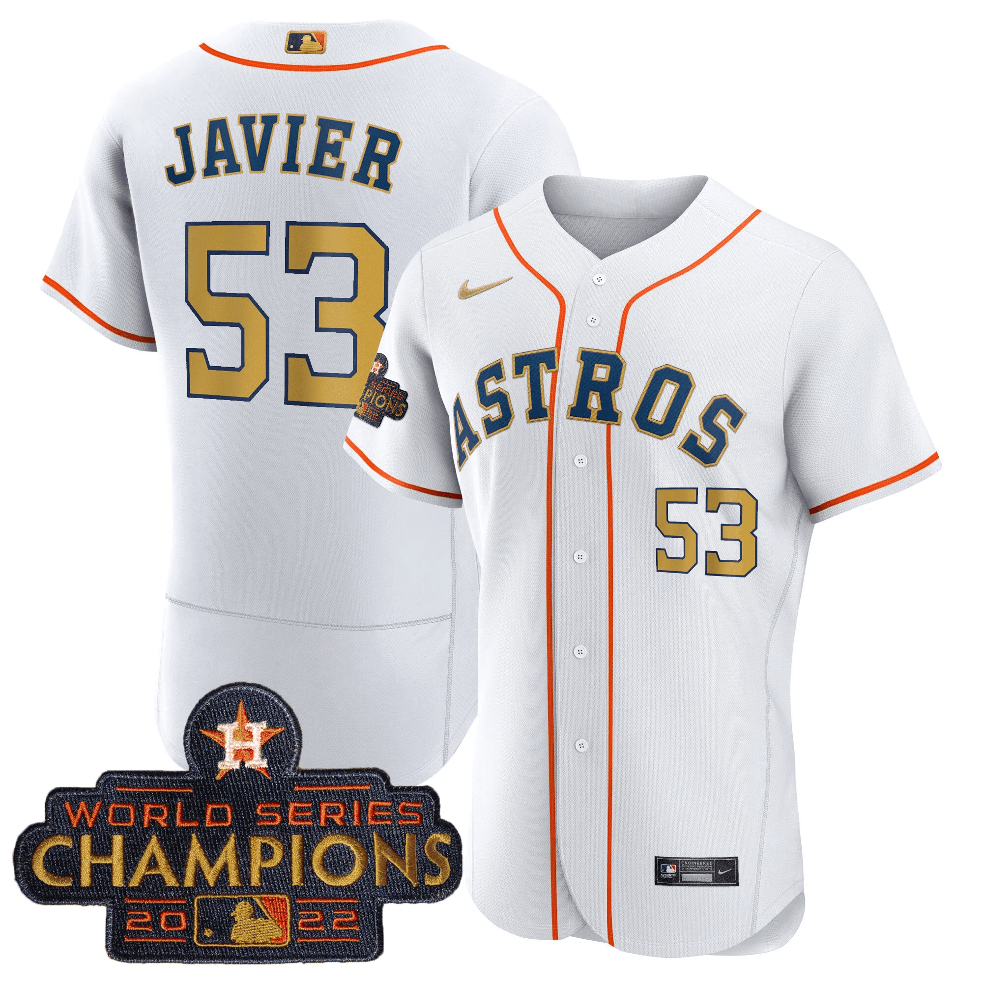 Men's Houston Astros World Series Limited Jersey - All Stitched - Nebgift