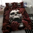 Premium Unique Skull Bedding Set Ultra Soft LTAVT090407HN