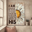 I Am Daughter Of The King - Jesus Canvas Premium Edition VXK130701DS