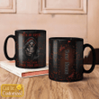 Touch My Coffee Red Skull Coffee Mug TVN180804 | Monlovi
