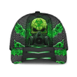Bets Green Skull Electric Pattern Classic Cap | Ziror