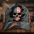 Premium Flag Skull Cap 3D Cotton Multicolored | Ziror