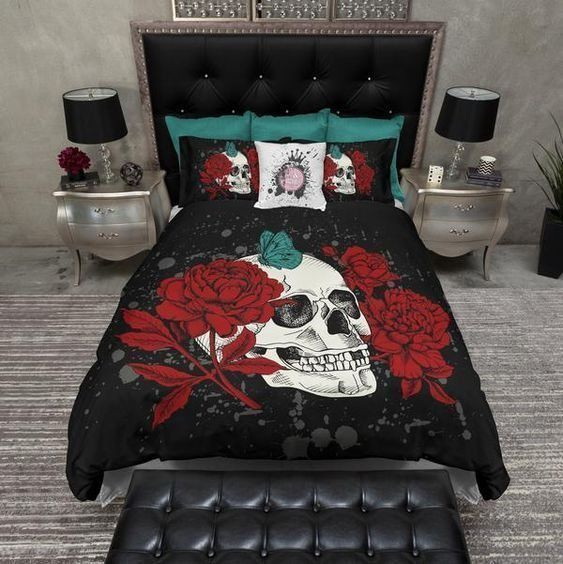 Skull Rose CLA3009528B Bedding Sets