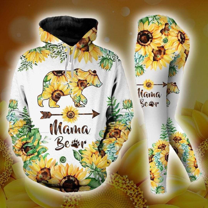 Premium Unique Mamabear Hoodie Set Ultra Soft and Warm - LTADD130326SA