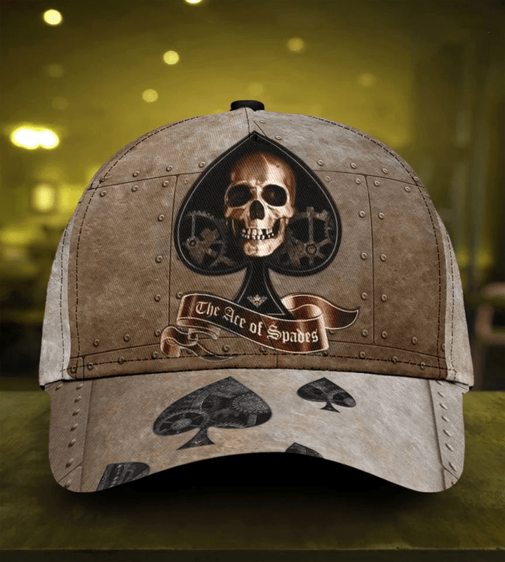 Unique The Art Of Spades Skull Cap NVT070903