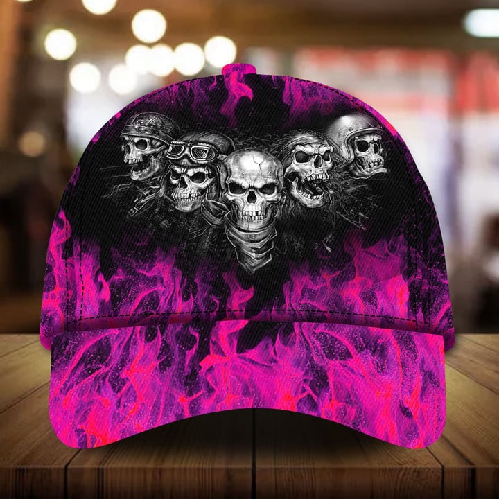 Premium Skull Halloween Clothes Ultra Soft and Cool Collection Pink DNH160883MH