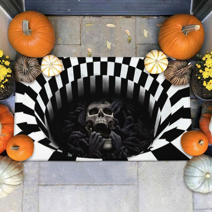 Premium Halloween Skull Door Mat DNH160803