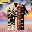 King And Queen Skull Cards Personalized Hawaii Shirt MH040501