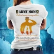 Premium Proud Army Mom White Color T-Shirt PVC26030505