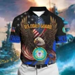 Premium US Coast Guard Veteran Polo Shirt PVC11030205