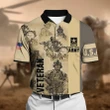 Premium US Military US Army Veteran Polo Shirt PVC01030401