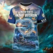 Premium US Military US Navy Veteran T-Shirt PVC22030104