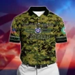 Premium US Military US Coast Guard Veteran Polo Shirt PVC25030305
