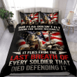 US Veteran Flag old Soldier bedding set TNA24052104