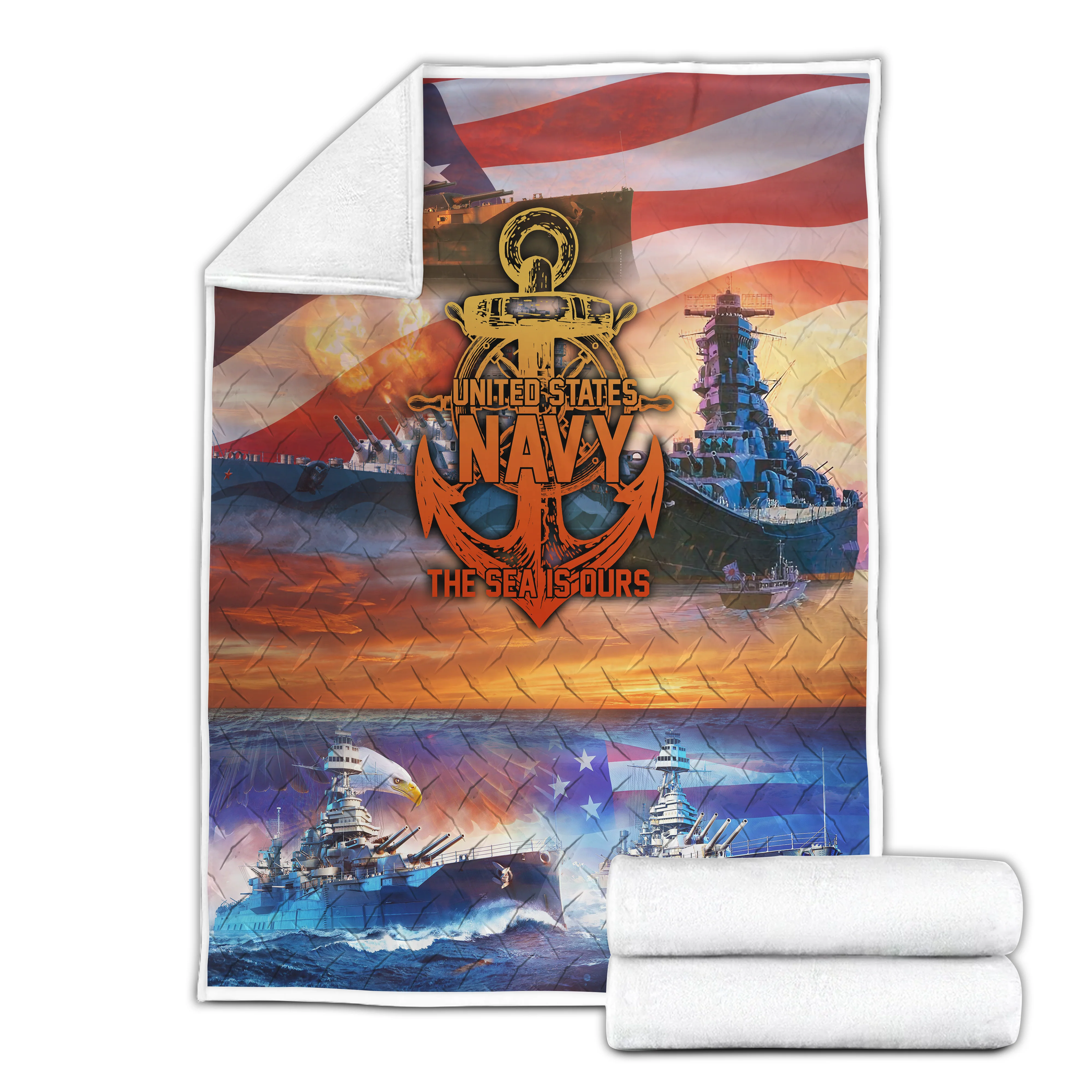 US Navy Soft and Warm Blanket