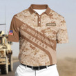 Premium Veteran Polo Shirt All Over Printed DT21060427