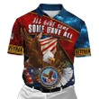 US Veteran - All Gave Some Some Gave All 3D All Over Printed Unisex Polo Shirt MH23082201 - VETs