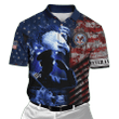 Eagle US Veteran Raising The Flag On Iwo Jima 3D All Over Printed Unisex Polo Shirts MH19082202 - VET