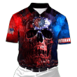 US Veteran - Skull Unisex Polo Shirts MON04102201-VET
