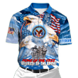 US Veteran - Home Of The Free Because Of The Brave Polo Shirt MON08102201-VET