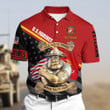 Premium Veteran Polo All Over Printed DT2201176