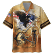 Eagle US Veteran 3D All Over Printed Unisex Hawaii Shirt MH15082201 - VET