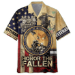 US Veteran - American Flag Honor The Fallen Unisex Hawaii Shirts MH05102201 - VET