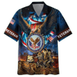 US Veteran - Eagle Honor The Fallen 3D All Over Printed Unisex Hawaiian Shirt MH10082202 - VET