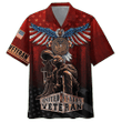 US Veteran - American Red Eagle Hawaiian Shirt MH04102201 - VET