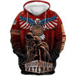 US Veteran - American Red Eagle Unisex Hoodie MH04102201 - VET