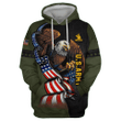 ALL GAVE SOME SOME GAVE ALL - US ARMY HOODIE WITH POCKET