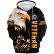 US Veteran - American Big Eagle Unisex Shirts MH04102202 - VET