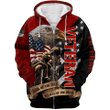 US Veteran - Home Of The Free Because Of The Brave MH12102201 - Zip Hoodie