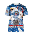 US Veteran - Home Of The Free Because Of The Brave T-Shirt MON08102201-VET