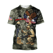 Honor The Fallen - Eagle U.S Veteran T-Shirt MON05082201-VET
