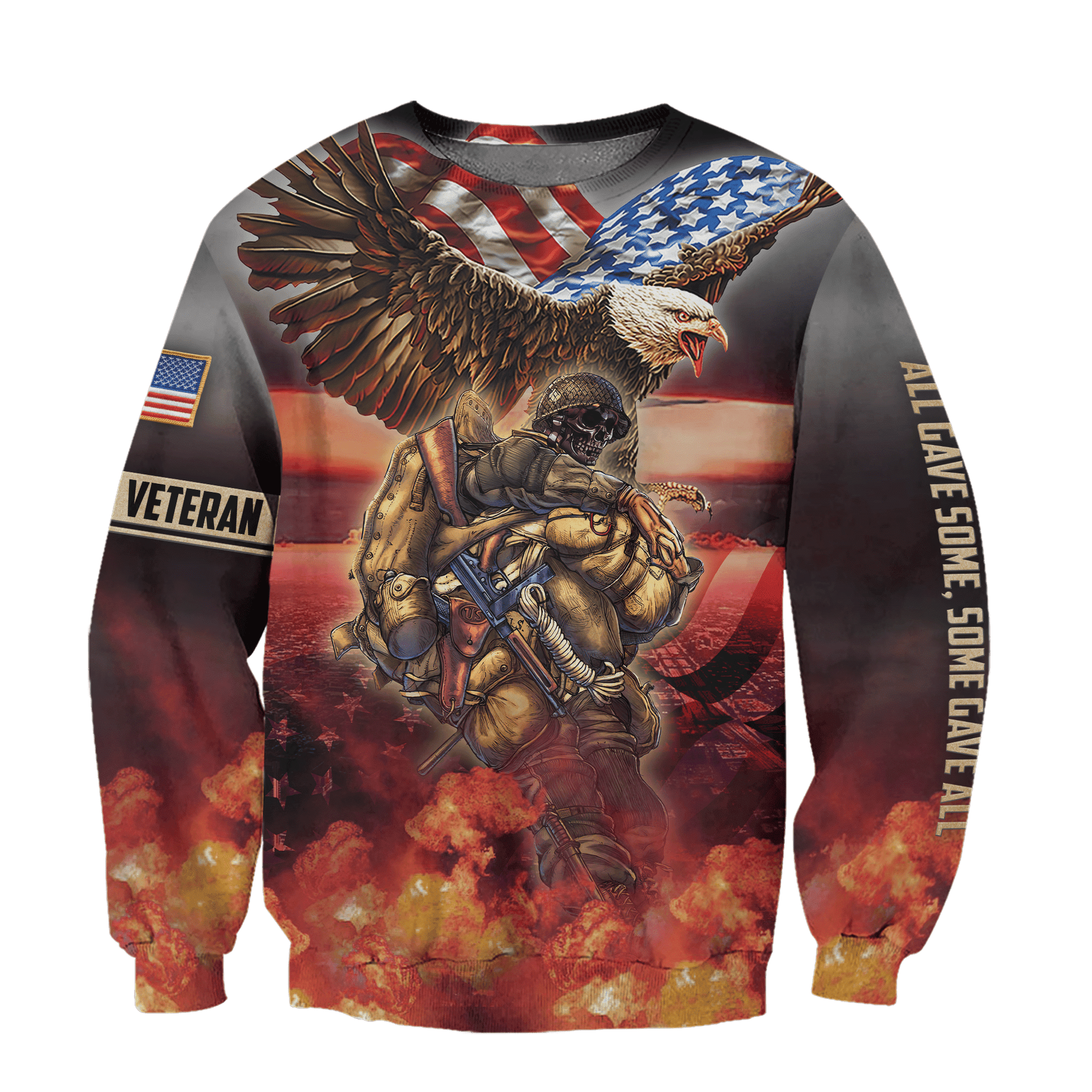 US Veteran - All Gave Some Some Gave All Unisex Sweatshirt MH01112201 - VET