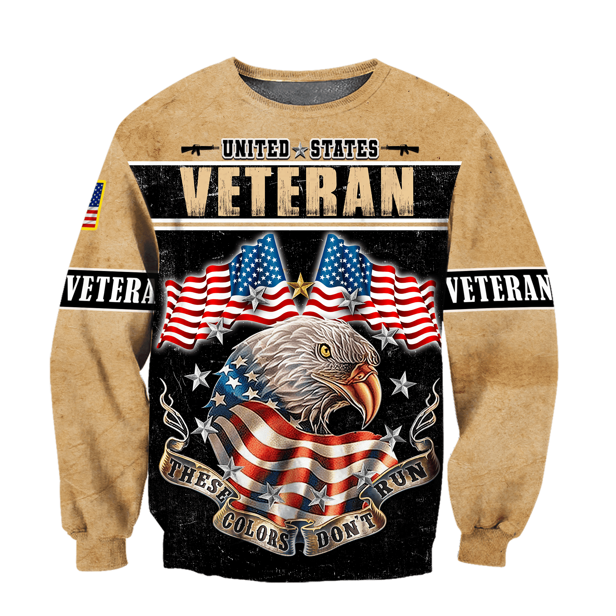 US Veteran - These Color Don't Run Unisex Sweatshirt TT121001-VET