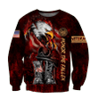 US Veteran - Honor The Fallen 3D All Over Printed Sweatshirt MON27082201-VET