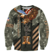 US Veteran - Eagle Honor The Fallen 3D All Over Printed Unisex Sweatshirts MH17082203 - VET