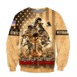 US Veteran - Home Of The Free Because Of The Brave Unisex Sweatshirts MON30082201-VET