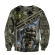 US Army - Honor The Fallen 3D All Over Printed Sweatshirt