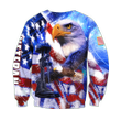 US Veteran - Eagles American Flag Unisex Shirts MON05102202-VET